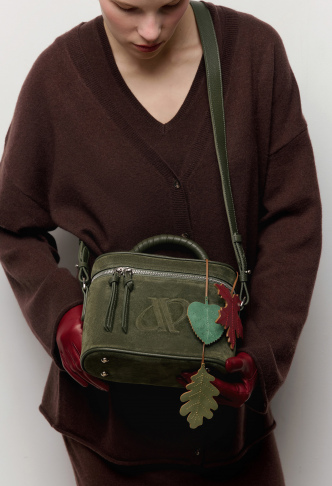 Сумка W4103 Зеленый (велюр)